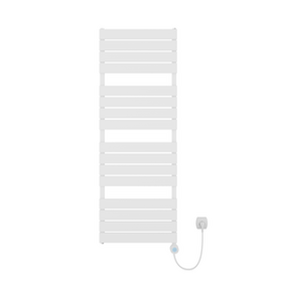 Handdoekradiator Sahara wit mat