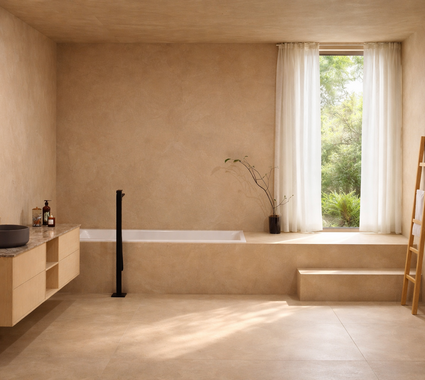 Inspiratie Japandi badkamer