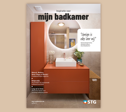 Gratis badkamermagazine boordevol inspiratie en tips voor je nieuwe badkamer.