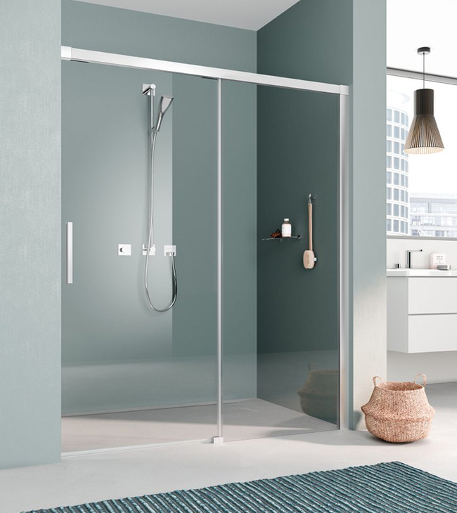 Nica combinatie douchedeur voor douche in nis