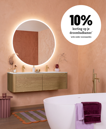 10% korting op je droombadkamer